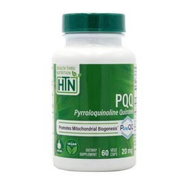 Health Thru Nutrition PQQ Health Thru Nutrition Pyroquinoline Quinone 20mg 60 Veggie Caps, 60 Tablets, 1 Piece / Health Thru Nutrition PQQ 헬스 트루 뉴트리션 피로로퀴놀린 퀴논 20mg 60베지 캡스, 60정, 1개