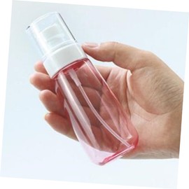 PACKOVE 3Pcs Portable Refillable Spray Bottle U Shape Fine Mist Containers for Travel Transparent for Makeup Skincare and Cleaning Purposes