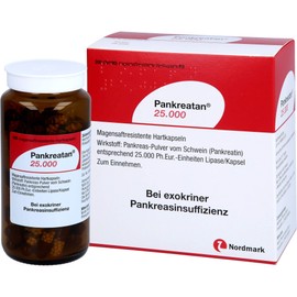 PANKREATAN 25,000 Enteric Hard Capsules Pack of 200