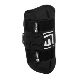 G-Form Elite Speed Baseball Leg Guard - Batter's Leg Guard with Adjustable Straps - Black, Adult (One Size Fits All)