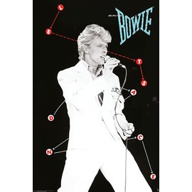 David Bowie - Music/Personality Poster (Let's Dance) (Size: 24" x 36")
