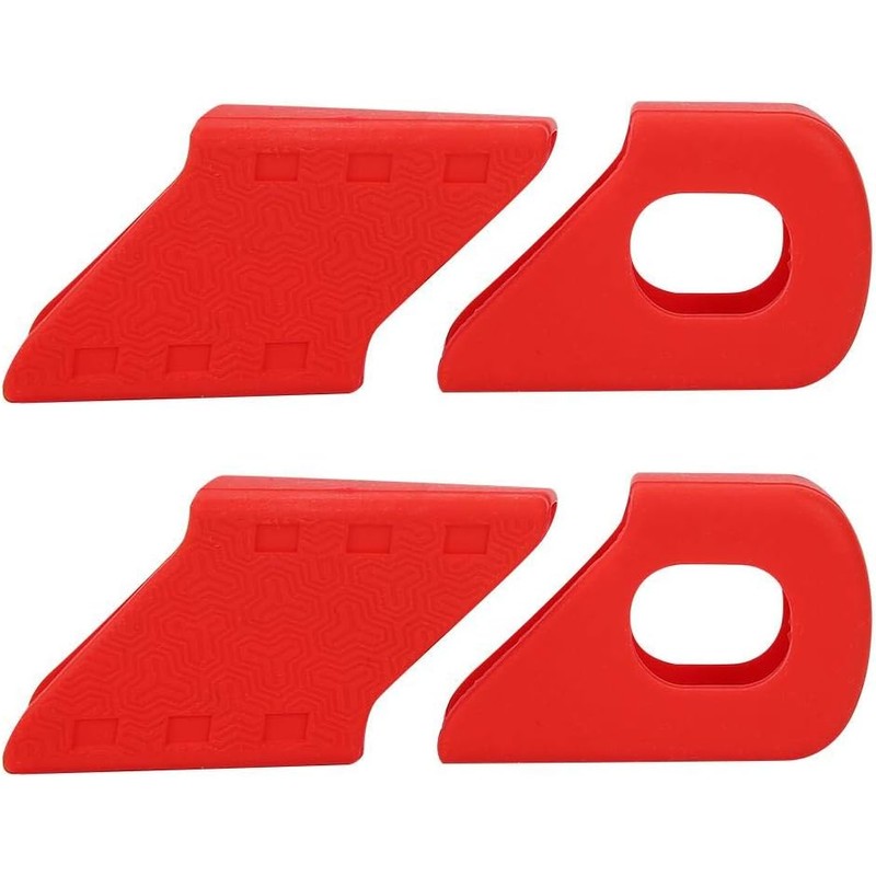 VGEBY1 - 4 fundas protectoras para bielas de bicicleta, a