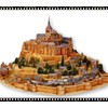 Papercraft Architecture Mont Saint Michel World Heritage Art Kit Set