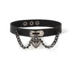 LeTradeJP Choker, Collar, Accessory, Gothic Unisex, Gothic Rock, Punk Fashion,