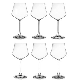 Lorenzo Ego-Red Wine Glass (6 Pack), Clear