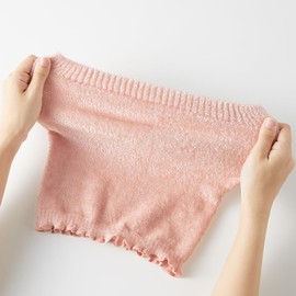 Gunze CB8100 Women's Haramaki CFA Sheffer 14.5°F (36.5°C) Fluffy Thick, Soft Fit, New Crystal Beige