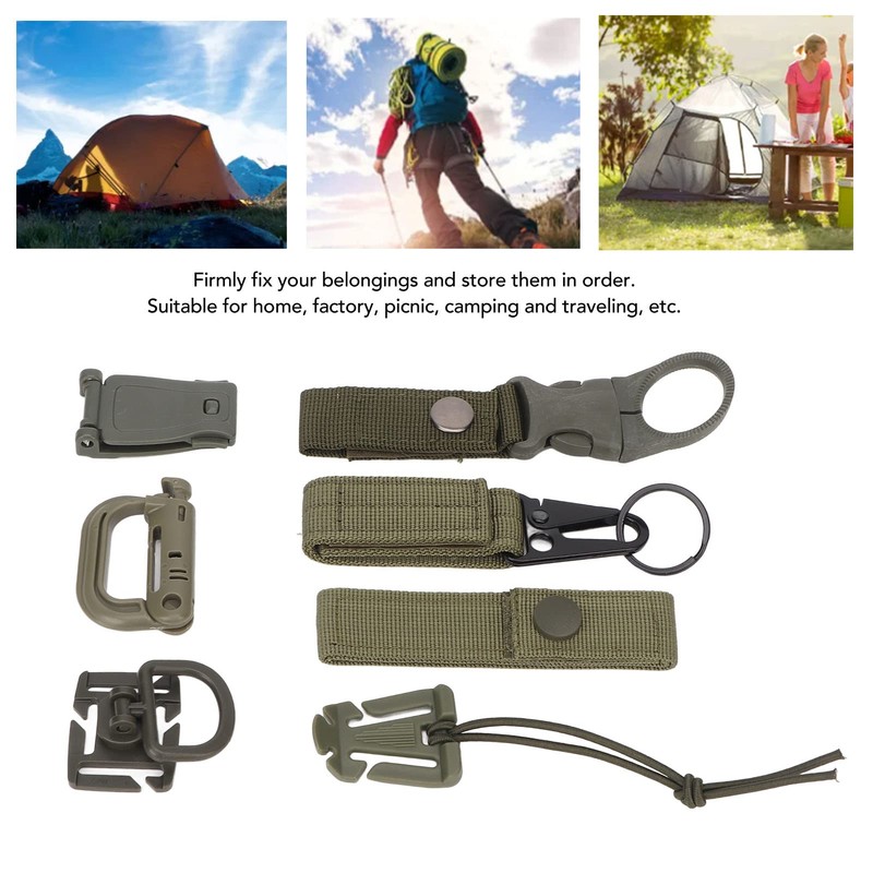 30 Pieces Molle Attachments, Easy to Use Backpack Accessories for