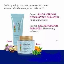 Terramar Set Spa Para Pies Terramar Sales Marinas Exfoliante Y Gel