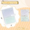3x5 Index Card Holder Organizer, 50 Sheets, Stores Up to