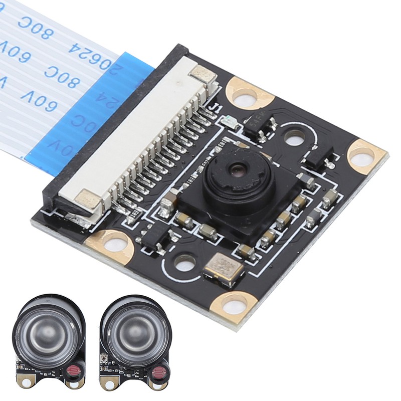 5MP Night Vision Camera with Photosensitive Light Fit for Raspberry