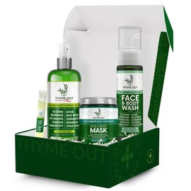 Thyme Out Subscription Box - Includes Plus 8oz, Face & Body Mask, Face & Body Wash 7.1 fl oz
