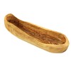 D, O.M. Bread Bowl Approximately 30 cm from Olive Wood