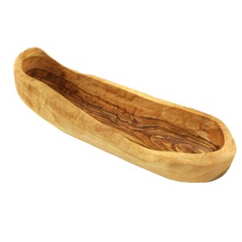 D, O.M. Bread Bowl Approximately 30 cm from Olive Wood