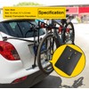 Bike Rack Protector Pads Set,Car Scratch Protector for Trunk Bike