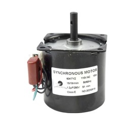 CHANCS Permanent Magnet Synchronous Gear Motor 60KTYZ 110V 15-18RPM Electric Motor Large Torque Small Motor