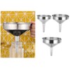 Stainless Steel Funnel, Large Food Grade Thickened Kitchen Funnel for
