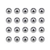 sourcing map Bearing Balls Carbon Steel Precision Balls 4.5 mm