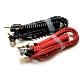 BEATS PRO, BEATS PRO DETOX 2 Coiled Audio Cables for BEATS PRO and BEATS PRO DETOX with Locking Function.