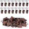 JANYUN 30 Pack Mini Heavy-Duty Hook Clip Set Curtain Clips