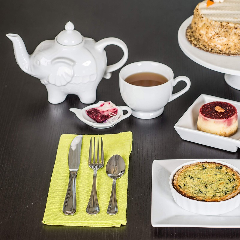 BIA Cordon Bleu 28-Ounce Elephant Teapot, White (901194S1SIOC)