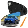 TOP-MAX Driver Side Mirror Glass Compatible with Toyota Camry 2012-2017,
