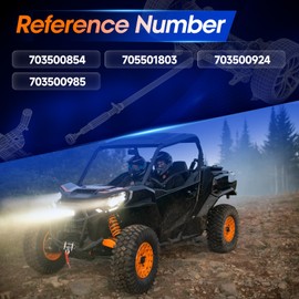 Amzdrive Propshaft Assembly Fit for Can-Am Commander 800, 800R, MAX 800R, 1000, MAX 1000, 1000R, MAX 1000R, OEM Part: 703500854, 705501803