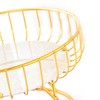 Countertop Fruit Bowl Multi Purpose Large Capacity Metal Wire Basket