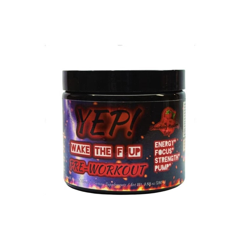 YEP Wake The Faith Up Advanced Pre-Workout - Strawberry Raspberry