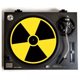 Universal DJ Radiation Turntable Slipmat - Fits all 12" Record Players - DJ Vinyl Mat