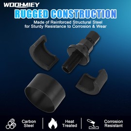 WODHMIEY Power Steering Pump Pulley Puller Installer Tool Set, Pump Pulley Remover Installer Tools,1-1/8, 1-1/4, 1-5/16-1-3/8 Inch Power Steering Pump Pulley Installer Remover