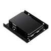 deleyCON USB Case External Schwarz für SSD Einbaurahmen (SSD 2,5")