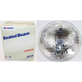 Wagner Sealed Beam 7" Round Headlight #6014 12v Car Truck Motorcycle Head Light