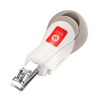 The First Years Deluxe Nail Clipper with 4x Magnifier for Baby Nails Stainless Steel Blades