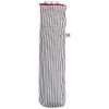 Moonbat Sweet Jasmil Folding Umbrella, Hickory Stripe x Hem Overlock,