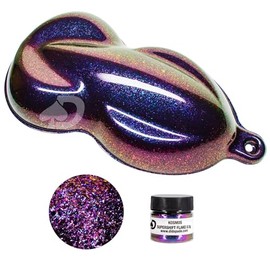 Kosmos SuperShift Flake 0.5g Blue Purple Gold Green Intense ColorShift Chameleon Pigment | Glitter Flake Powder for Nail Art, Epoxy, Resin, Molds, Tumblers, Craft Paint