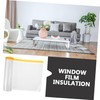 Operitacx 20m Insulation Shrink Film Window Insulation Kit Winter Window