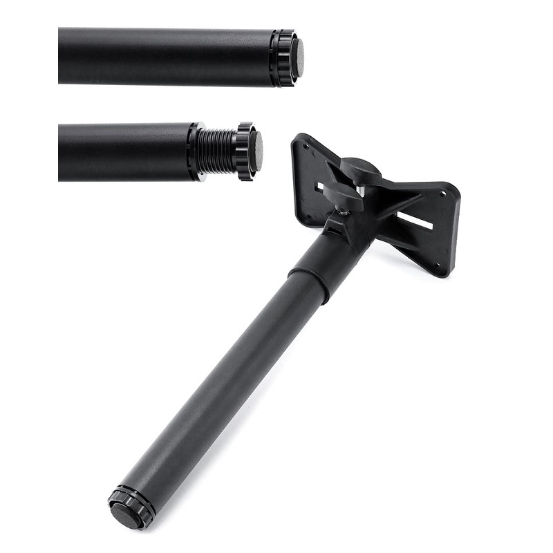 QWORK Undermount Sink Brackets Kit, 2 Pack Steel Undercounter Sink