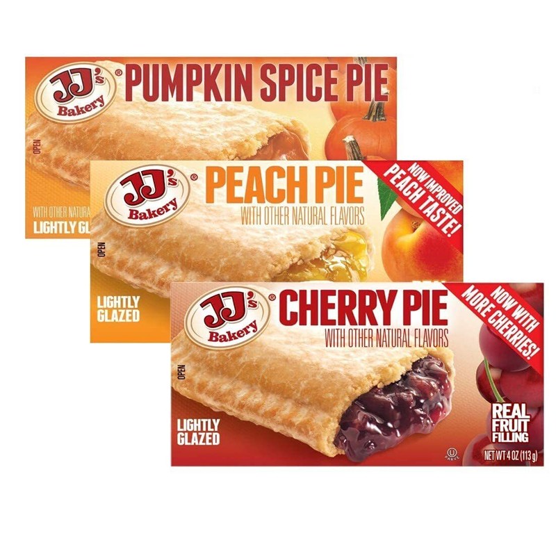 JJ's Bakery Blueberry Snack Pies, Individual Dessert, Fresh-Baked, Perfect fo...