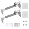 2 Pieces TV Seat Belts Metal Furniture Tilt Lock Set,