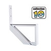 Pylex 14021 Collection 10-Pylex 1-Step Aluminium Stair Riser, White