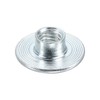 sourcing map M6 T-nuts, 50pcs Carbon Steel Tee Nut Round