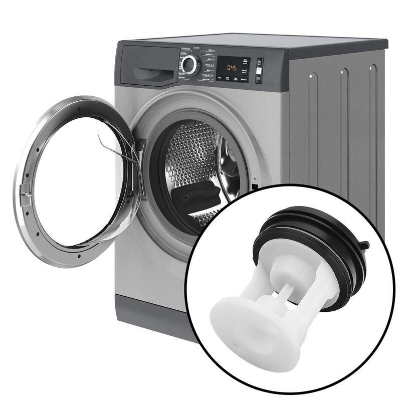 Briny River 2pcs Washing Machine Drain Pump Filter Compatible with