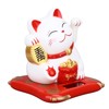 Lucky Cat Solar Powered Cute Decorative Wealth Welcoming Waving Fortune