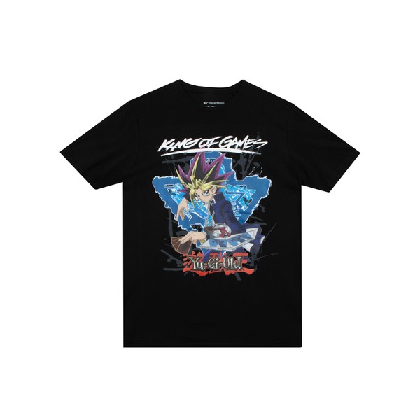Yugioh T-Shirt Anime Clothing T-Shirts Men Anime T-Shirt S - XXL, black