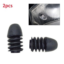 Huamengyuan Bonnet Buffers, Pack of 2 Car Bonnet Rubber Buffer Bonnet Damper Clip Made of Rubber Car Hood Buffer Bumper Cover Black Rubber Plug Replacement Parts 867-827-500A