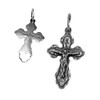 NKlaus Pendant Jesus Cross 925 Silver Orthodox Pendant Faith Symbol
