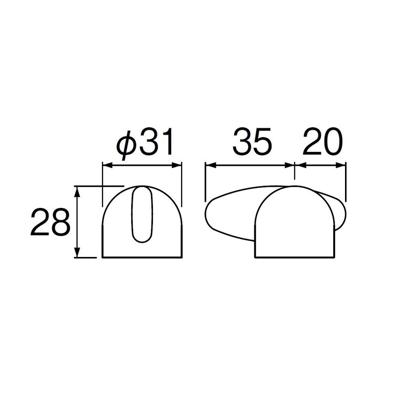 SANEI MR2610F Faucet Repair Parts Handle for Mini Sera Faucets