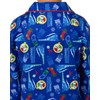 INTIMO The Polar Express Christmas AOP Icons Sleepwear Button-Up Coat