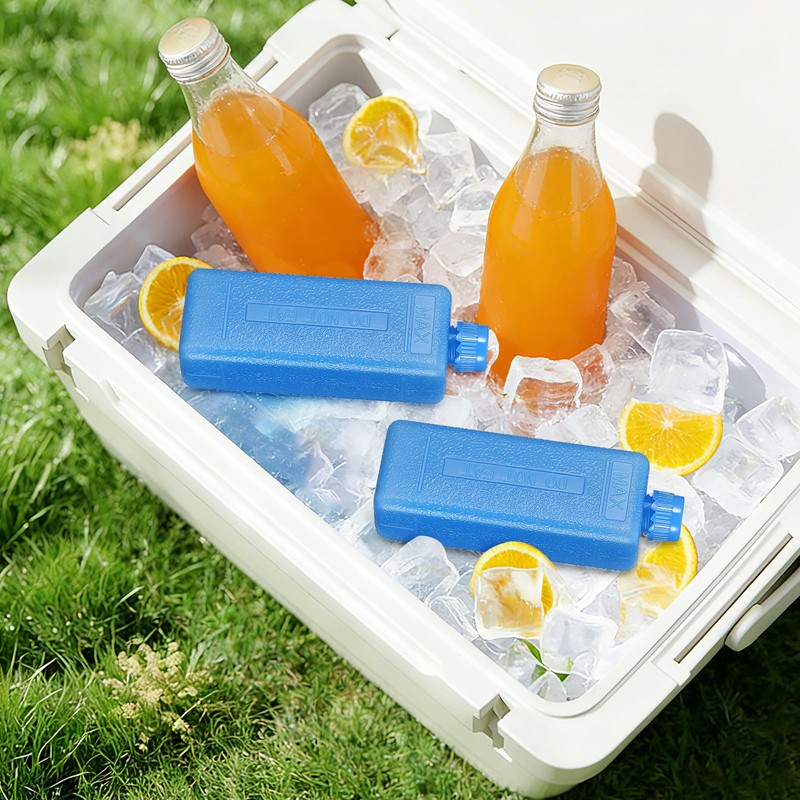 Reusable Ice Packs, 8pcs Small Freezer Bricks Coolers Mini Ice