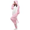 GANDBCOSECE Pigs Costume One-Piece Adult Animal Pajamas Cosplay Costume Small